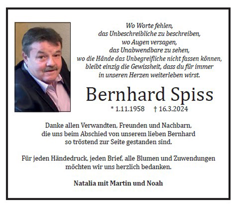 Bernhard Spiss 