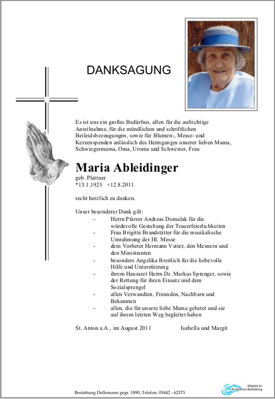  Maria Ableidinger