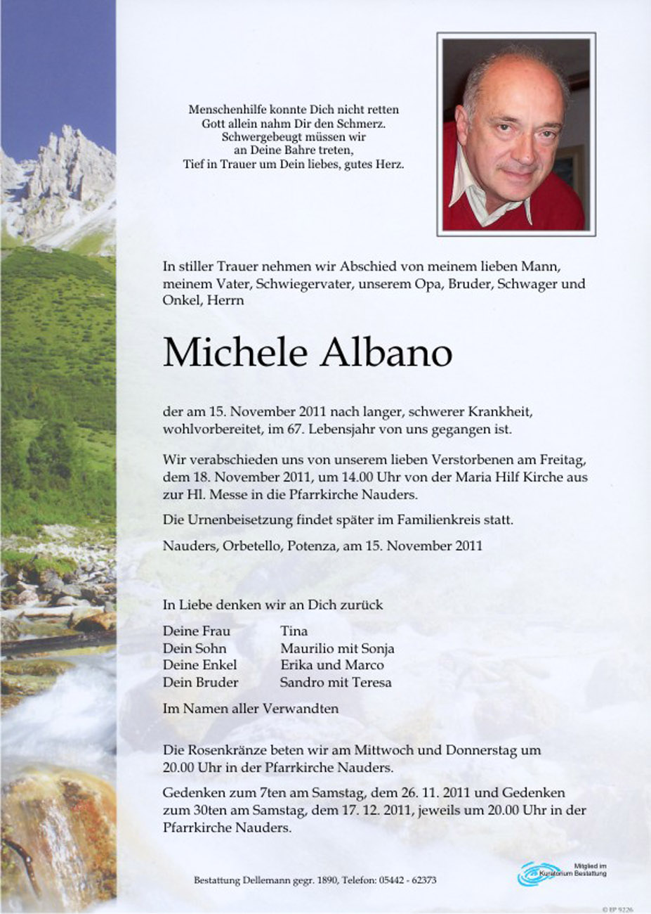   Michele Albano