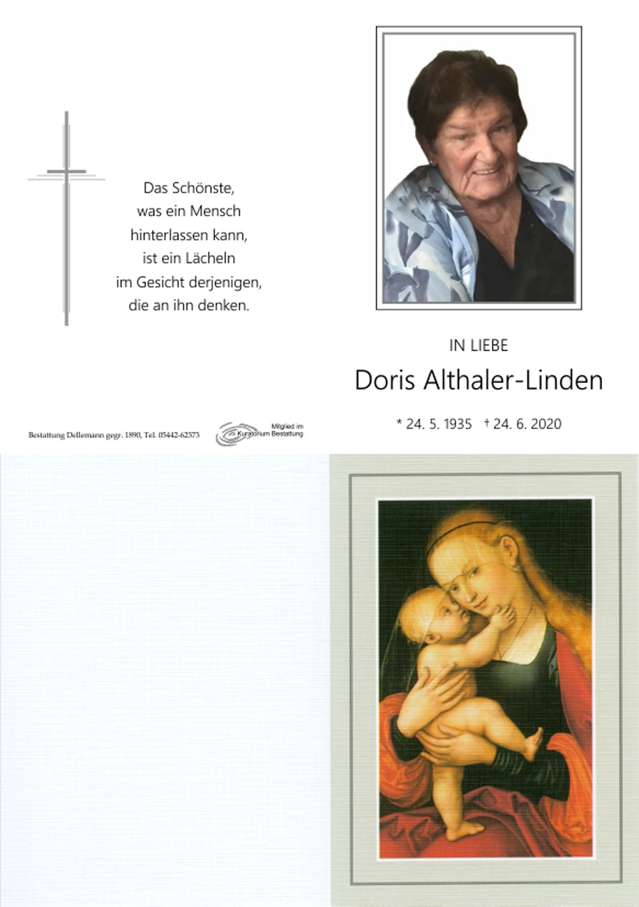 Doris Althaler-Linden 