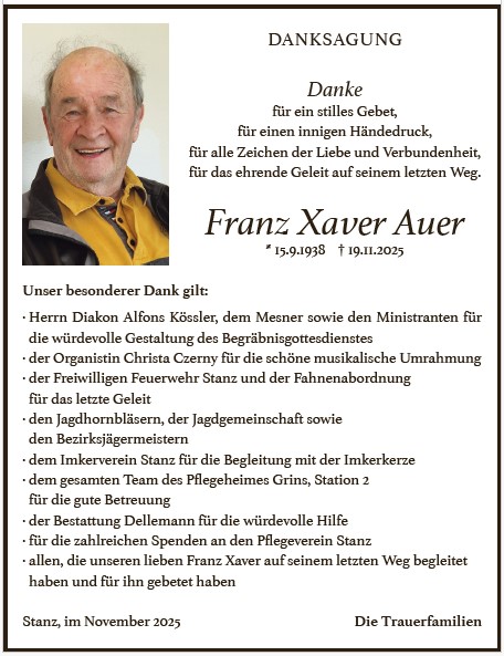 Franz Xaver Auer 