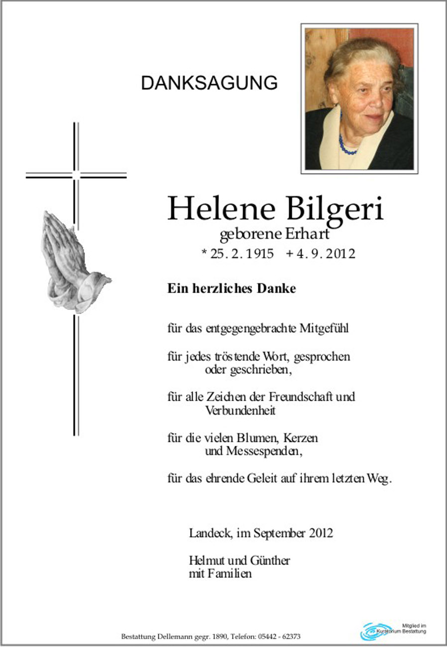   Helene Bilgeri
