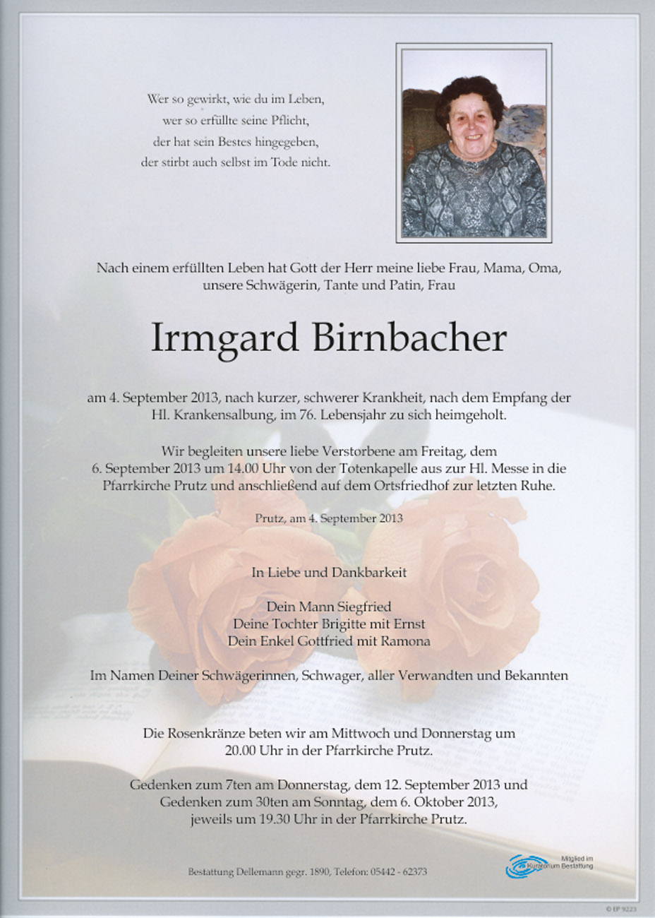 Irmgard Birnbacher 