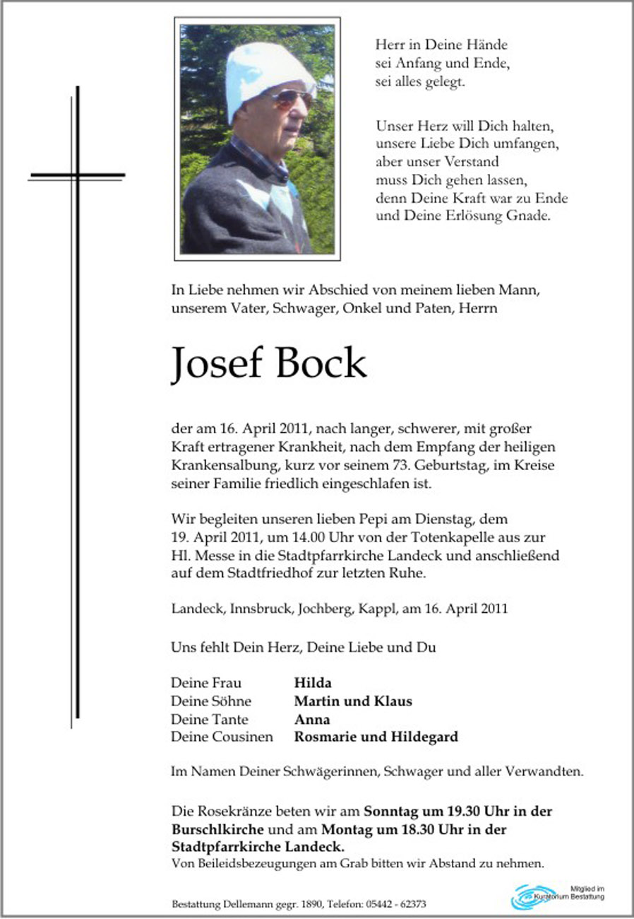   Josef Bock