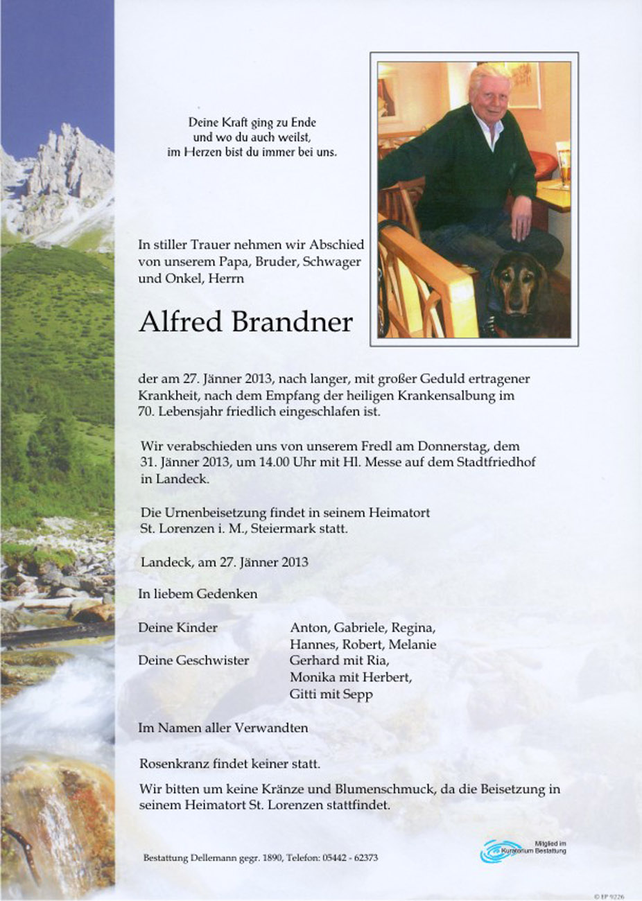   Alfred Brandner
