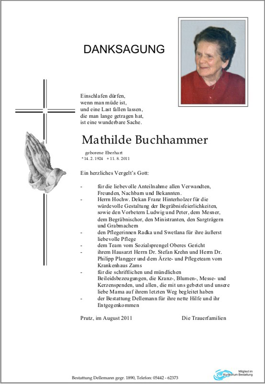   Mathilde Buchhammer