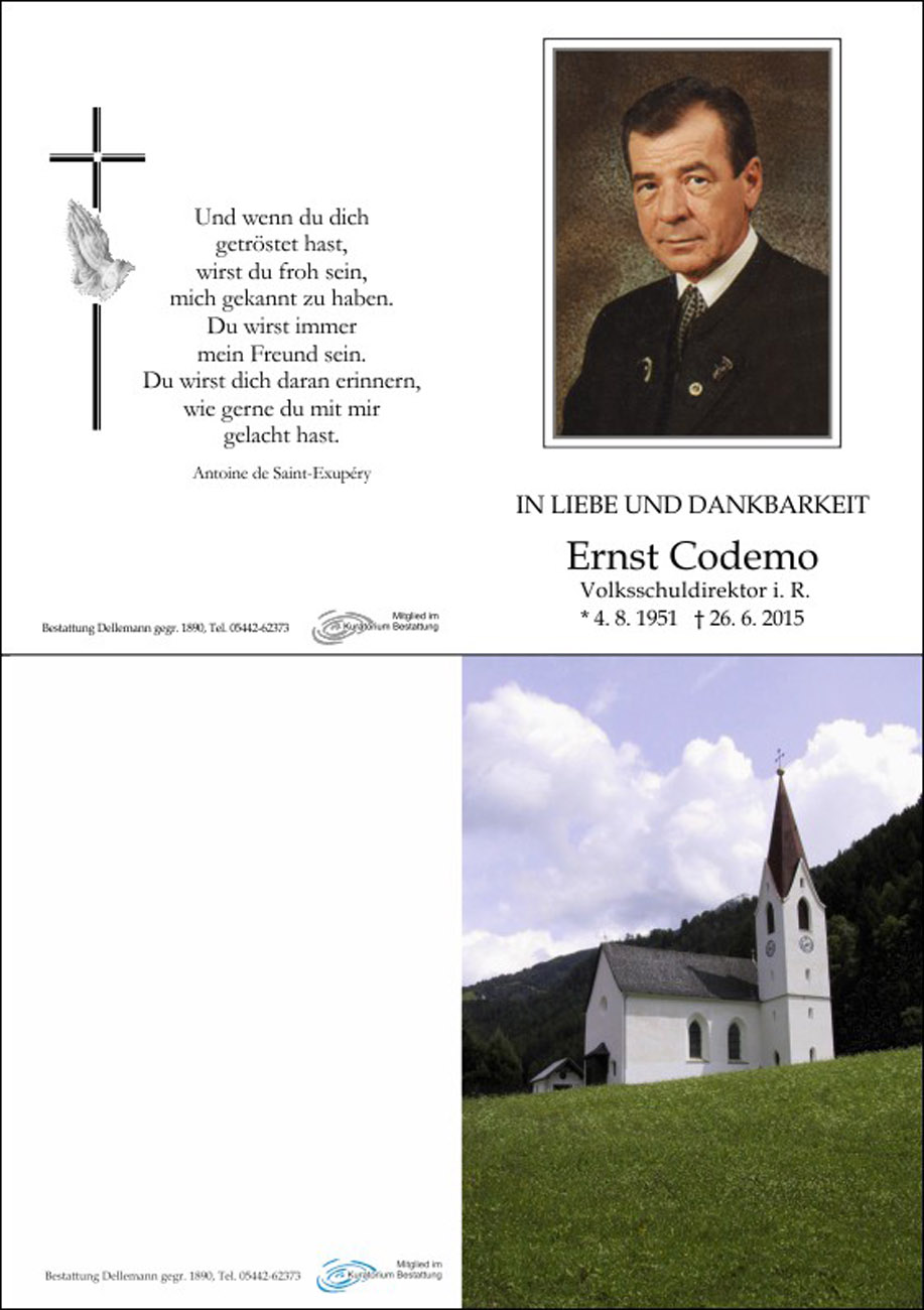 Ernst Codemo 