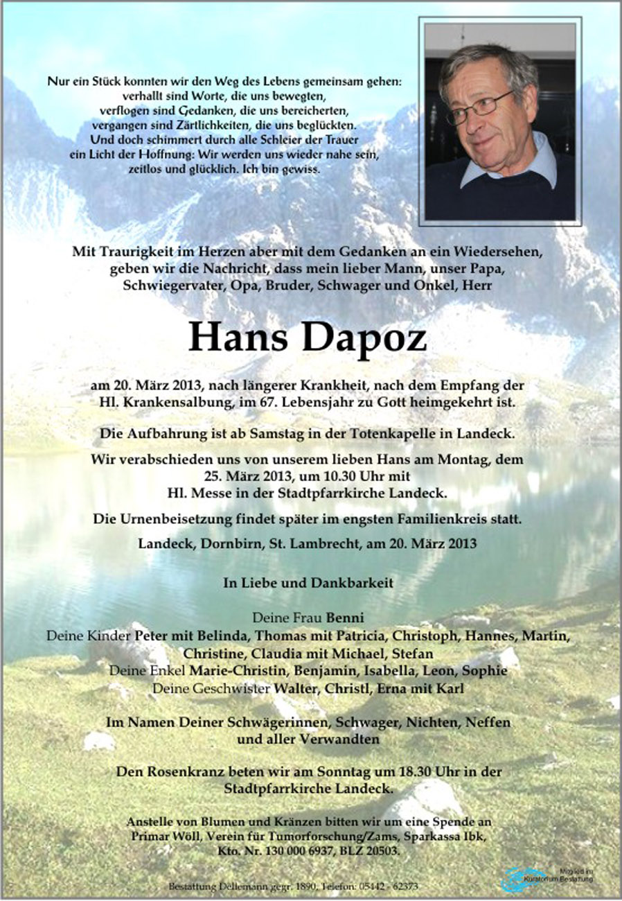   Hans Dapoz