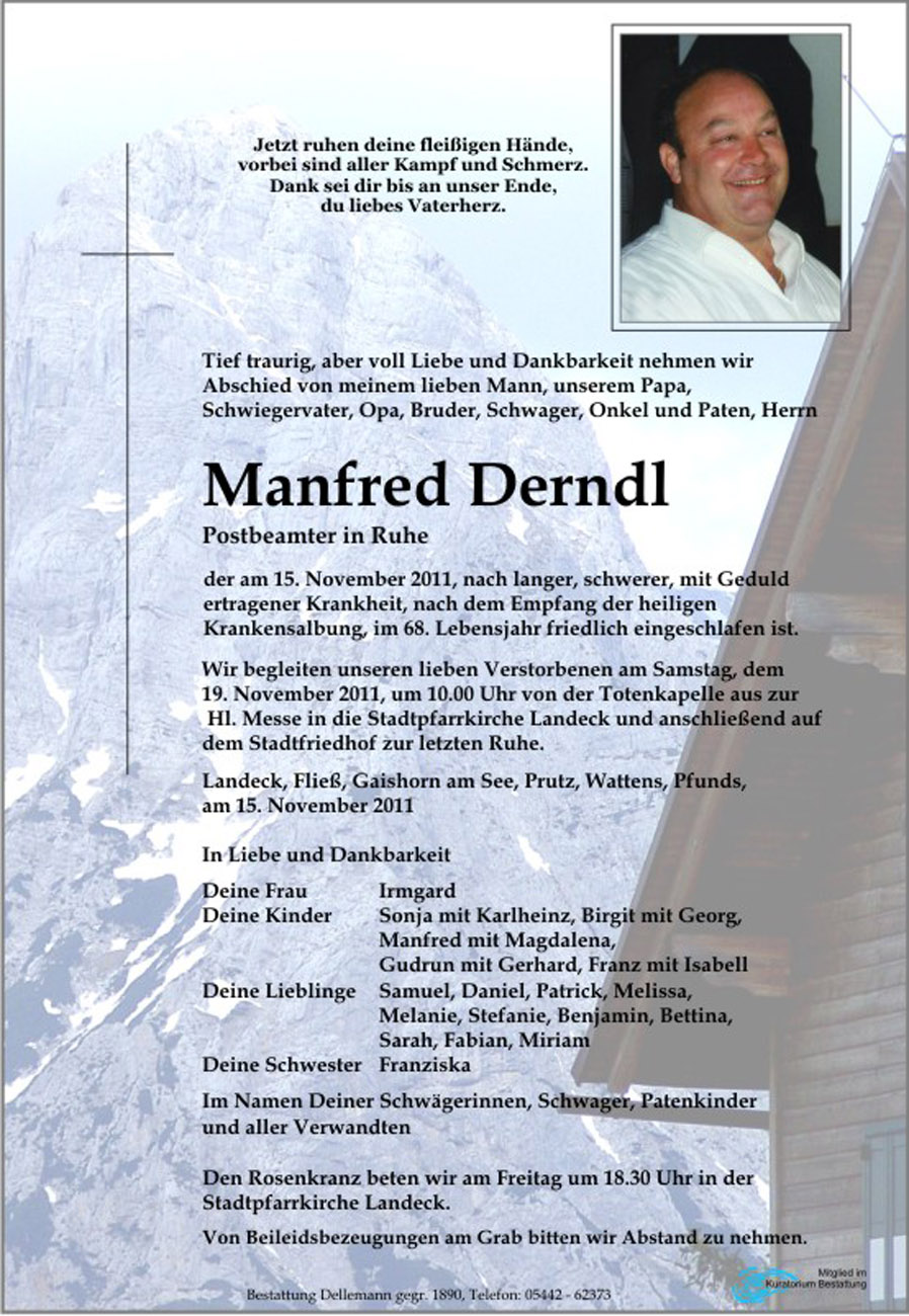   Manfred Derndl