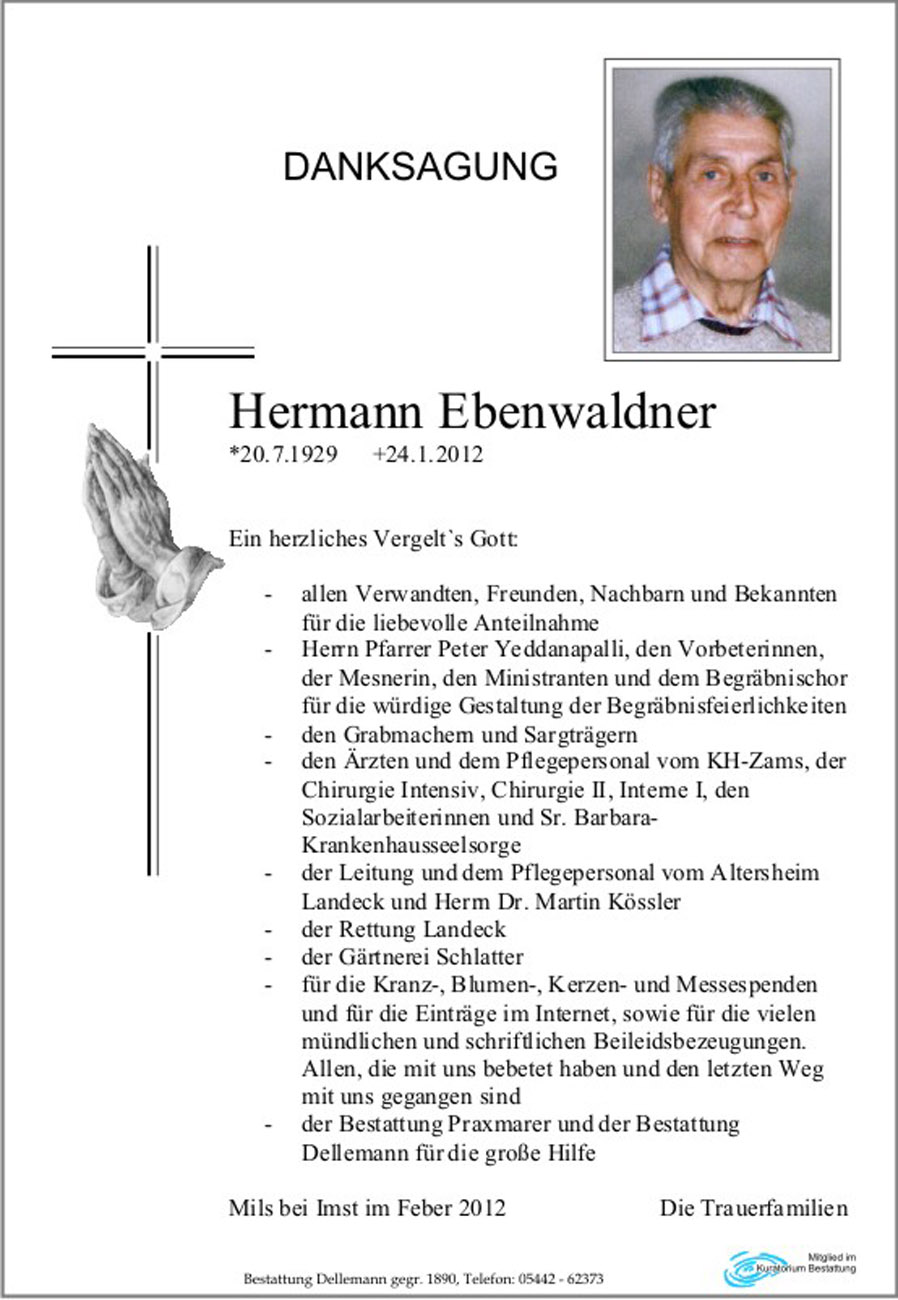   Hermann Ebenwaldner