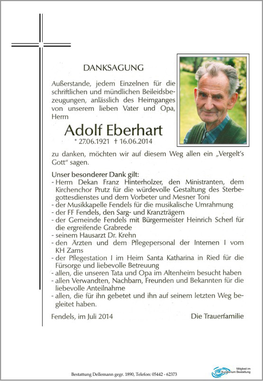 Adolf Eberhart 