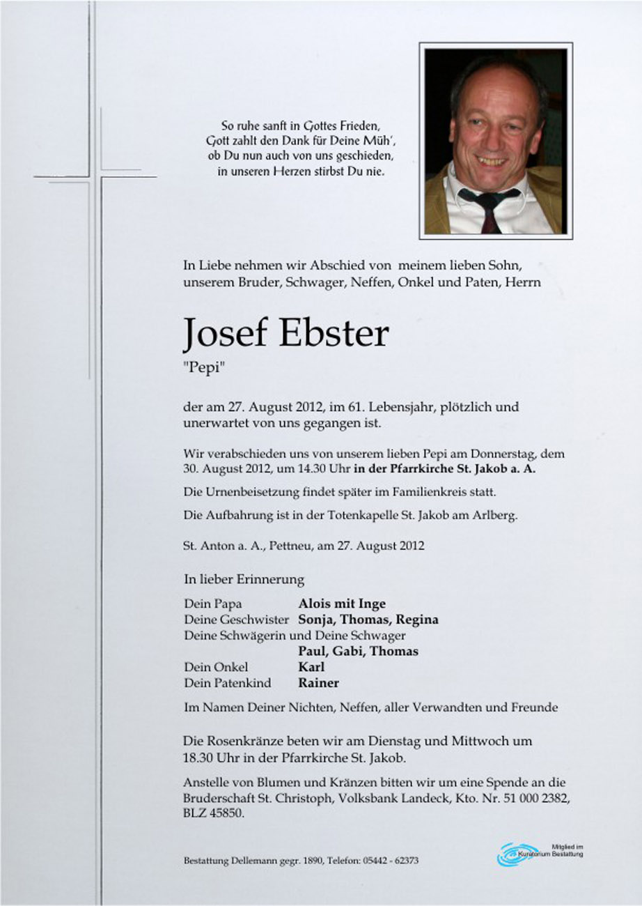   Josef "Pepi" Ebster