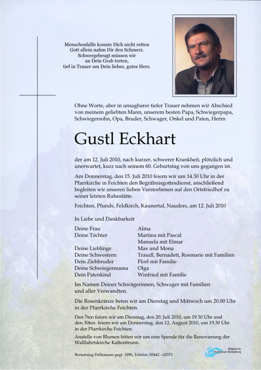   Gustl Eckhart