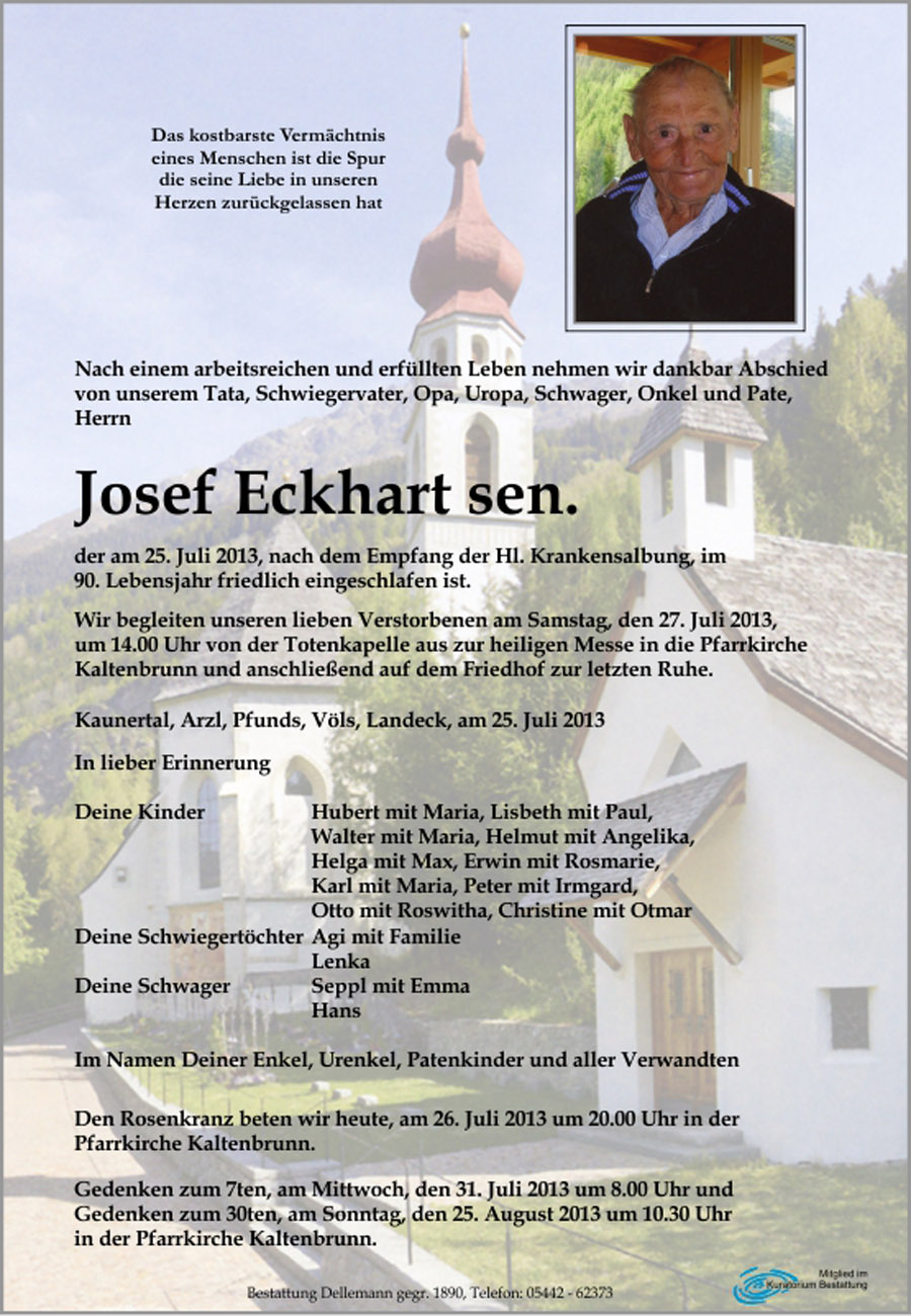 Josef Eckhart sen. 