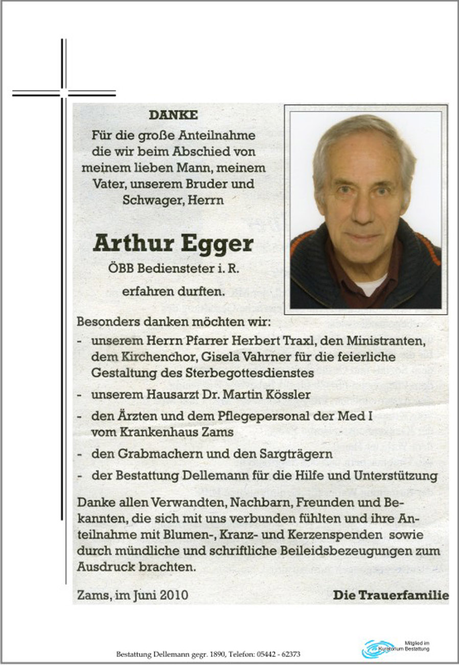   Arthur Egger