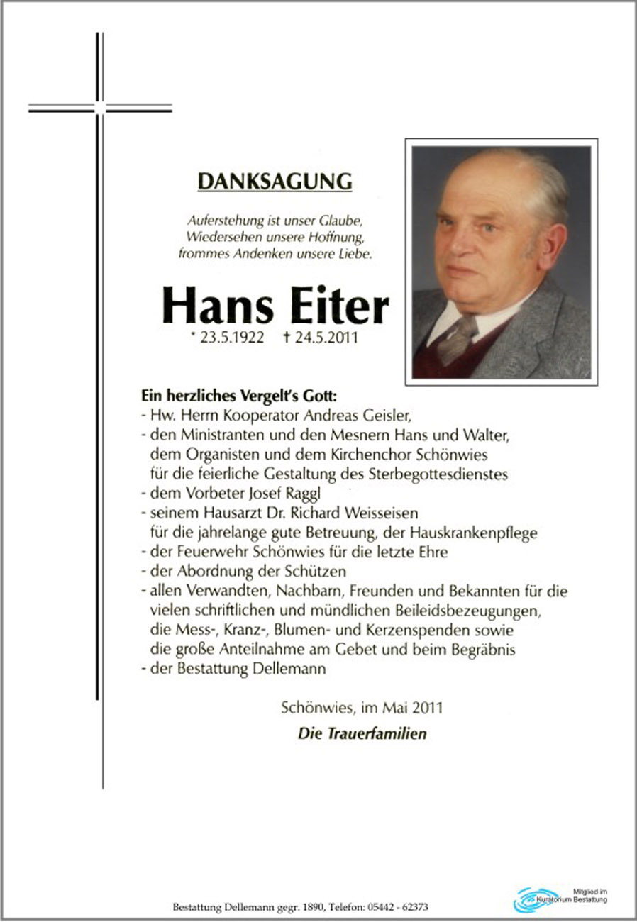   Hans Eiter