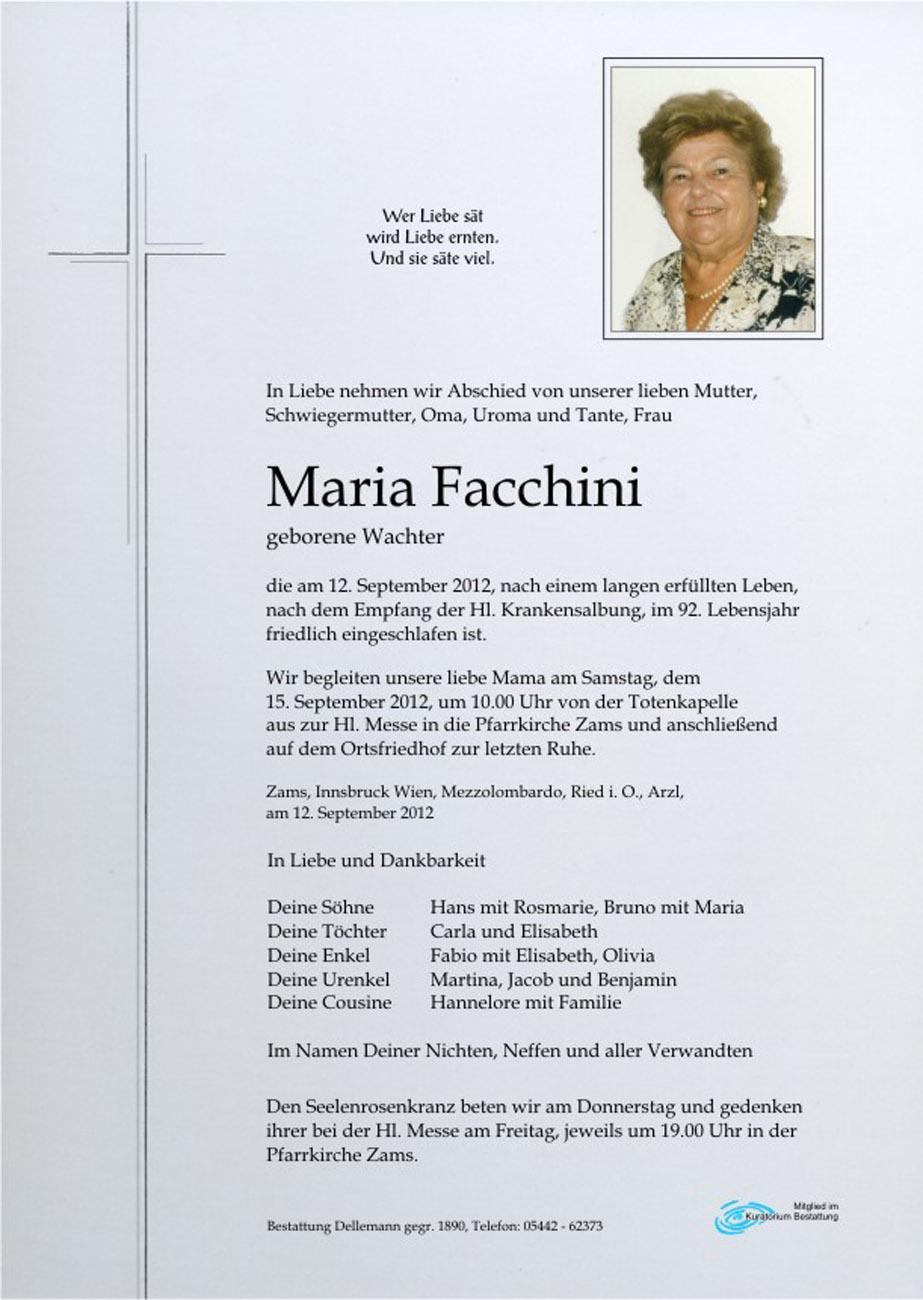   Maria Facchini
