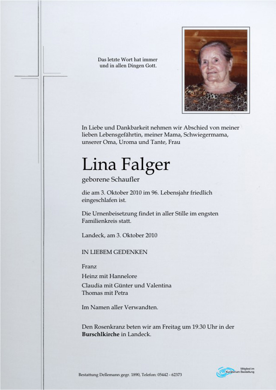   Lina Falger