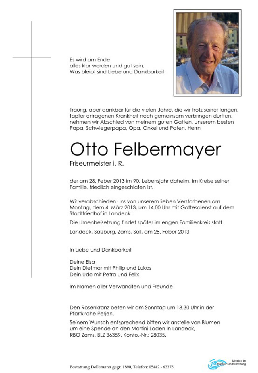   Otto Felbermayer