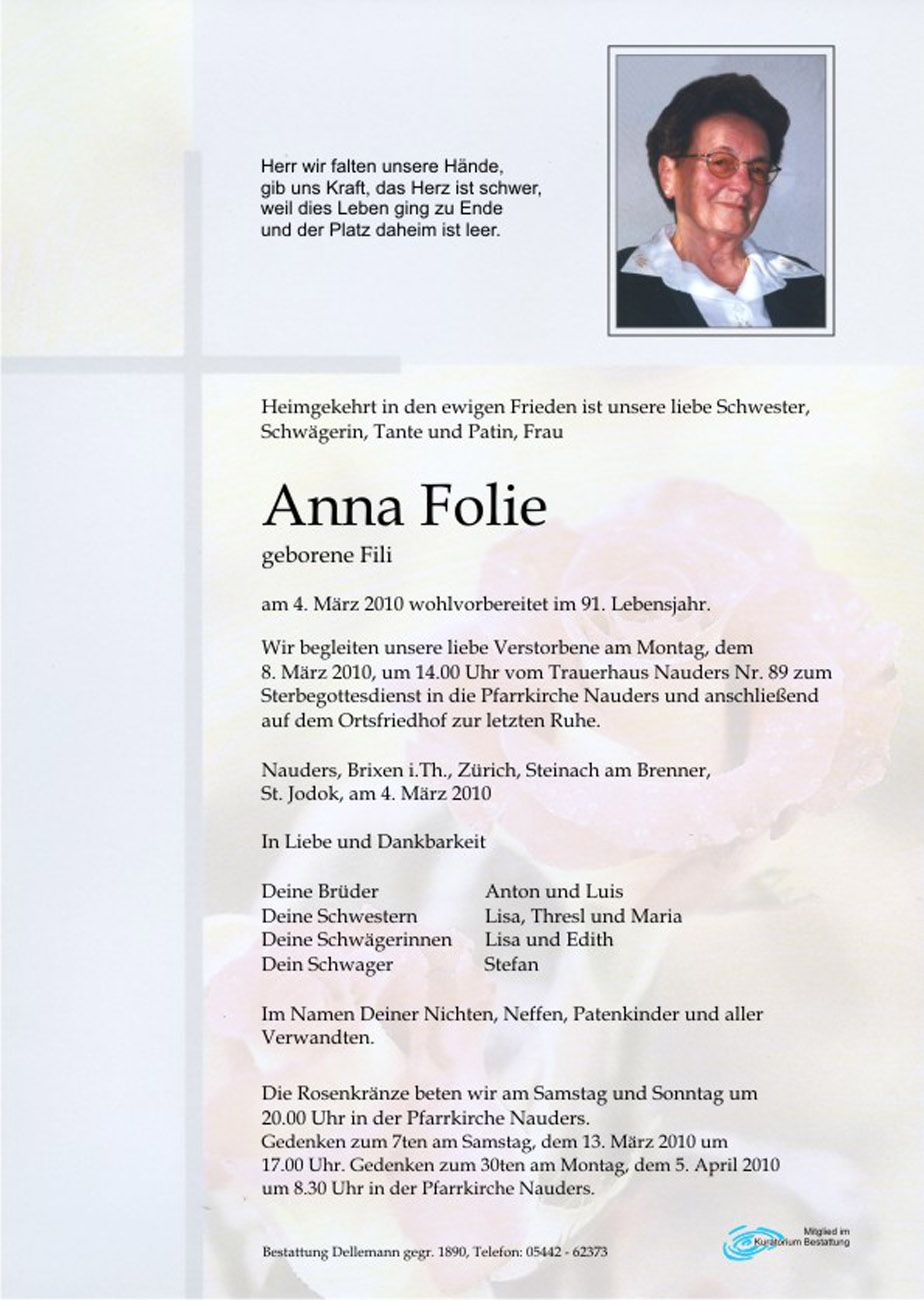   Anna Folie