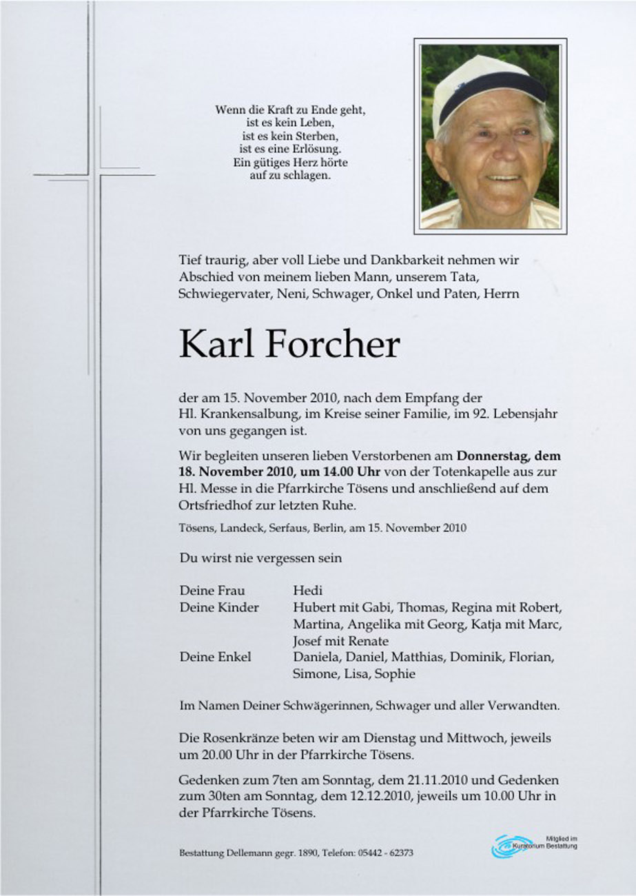   Karl Forcher