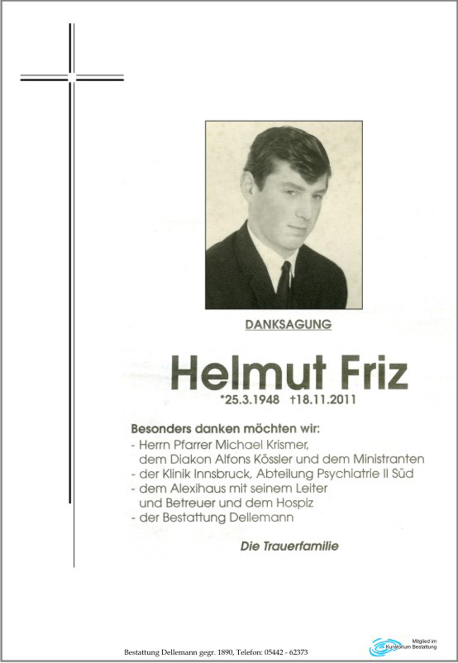   Helmut Friz