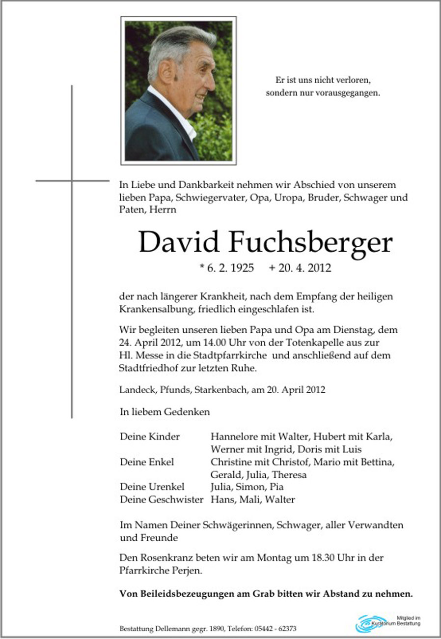   David Fuchsberger