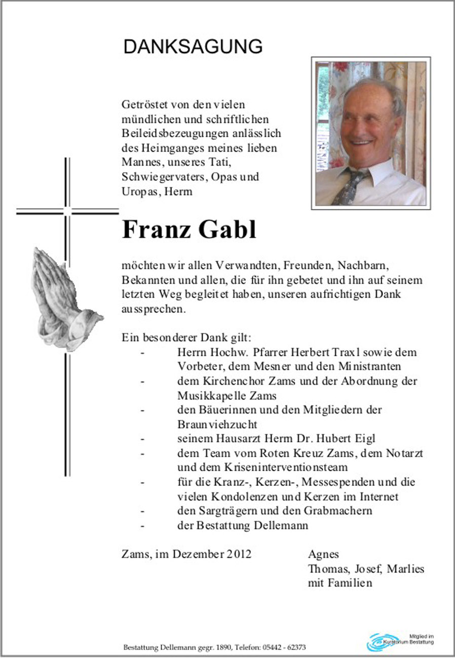   Franz Gabl