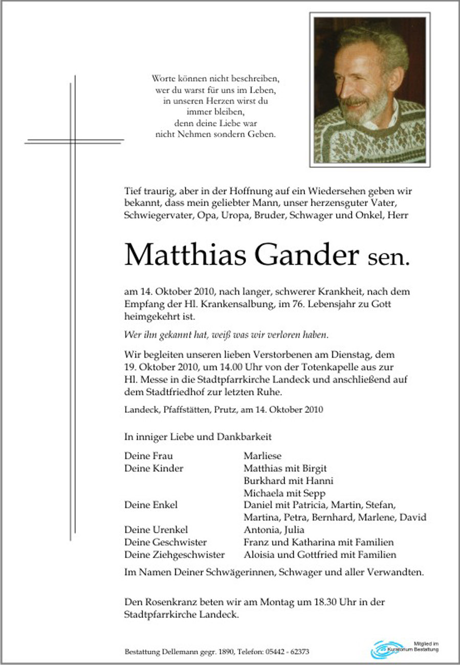   Matthias Gander