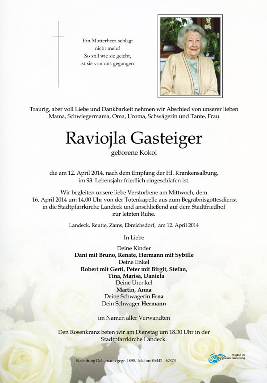 Raviojla Gasteiger 