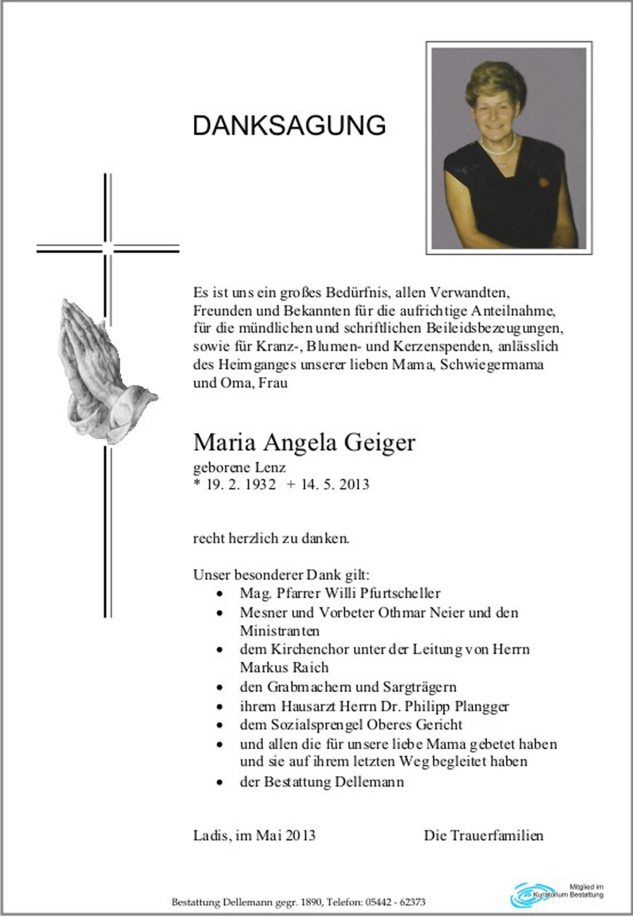 Maria Angela Geiger 