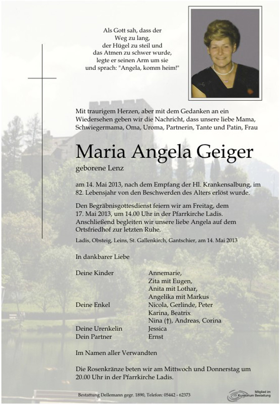Maria Angela Geiger 