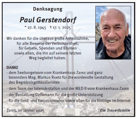 Paul Gerstendorf 
