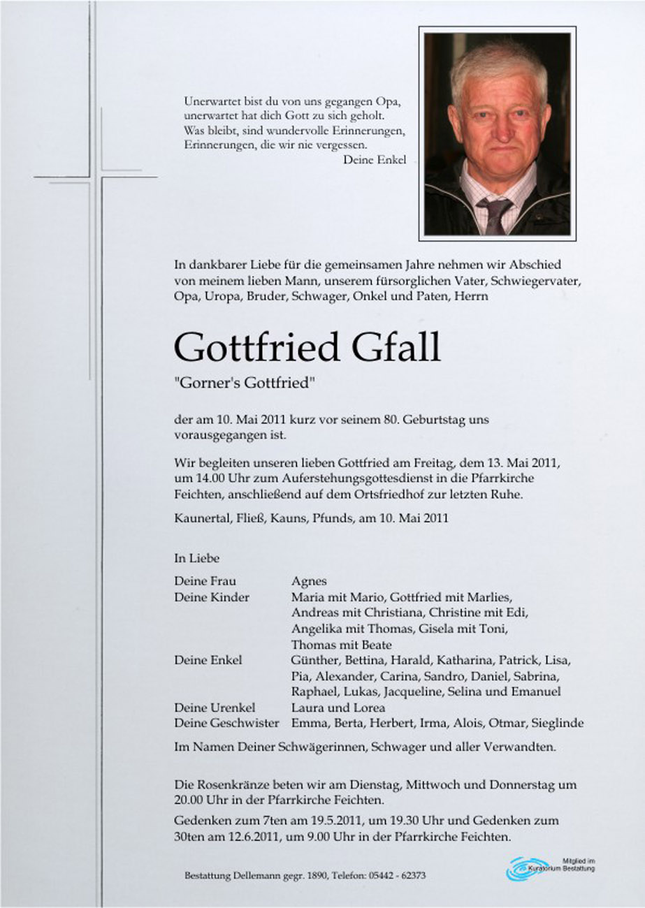   Gottfried Gfall
