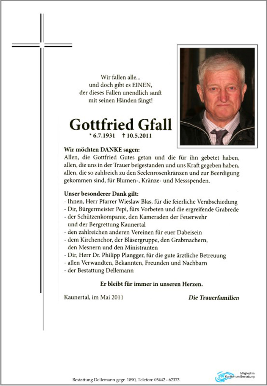   Gottfried Gfall