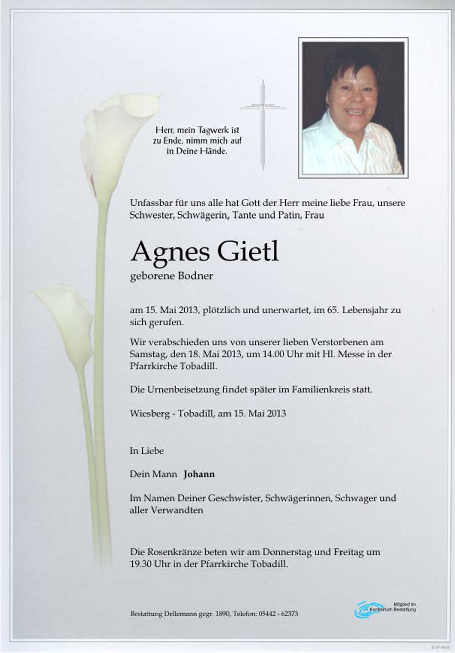 Agnes Gietl 