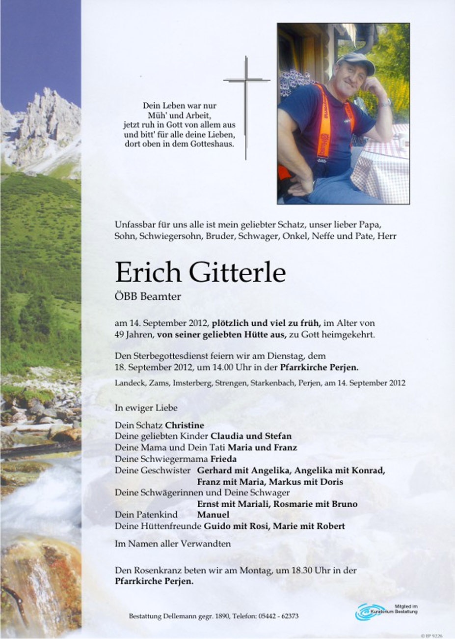 Erich Gitterle Erich Gitterle