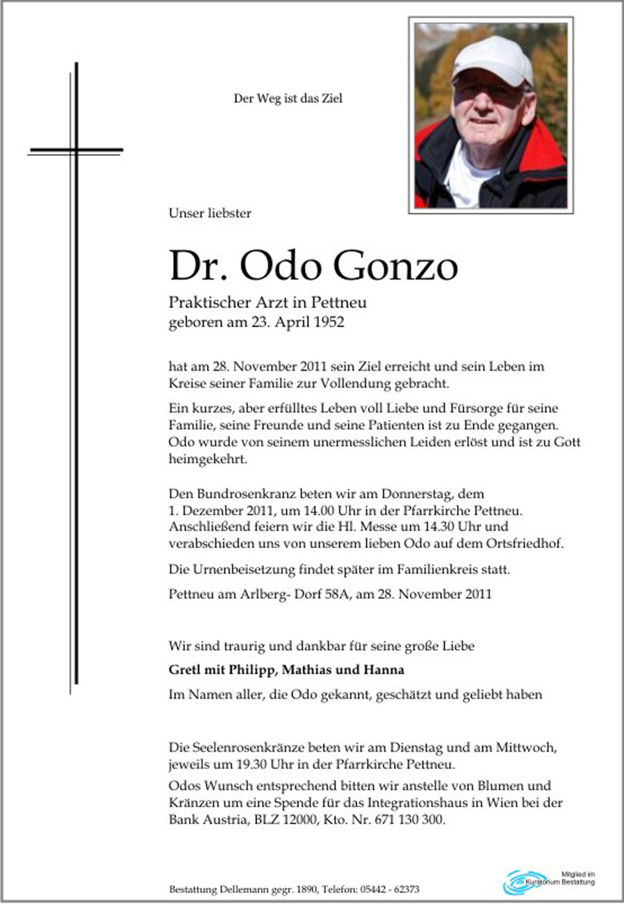   Dr. Odo Gonzo