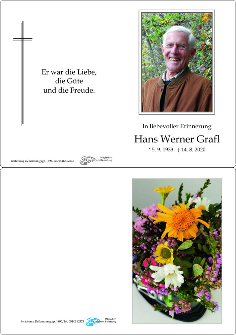 Hans Werner Grafl 
