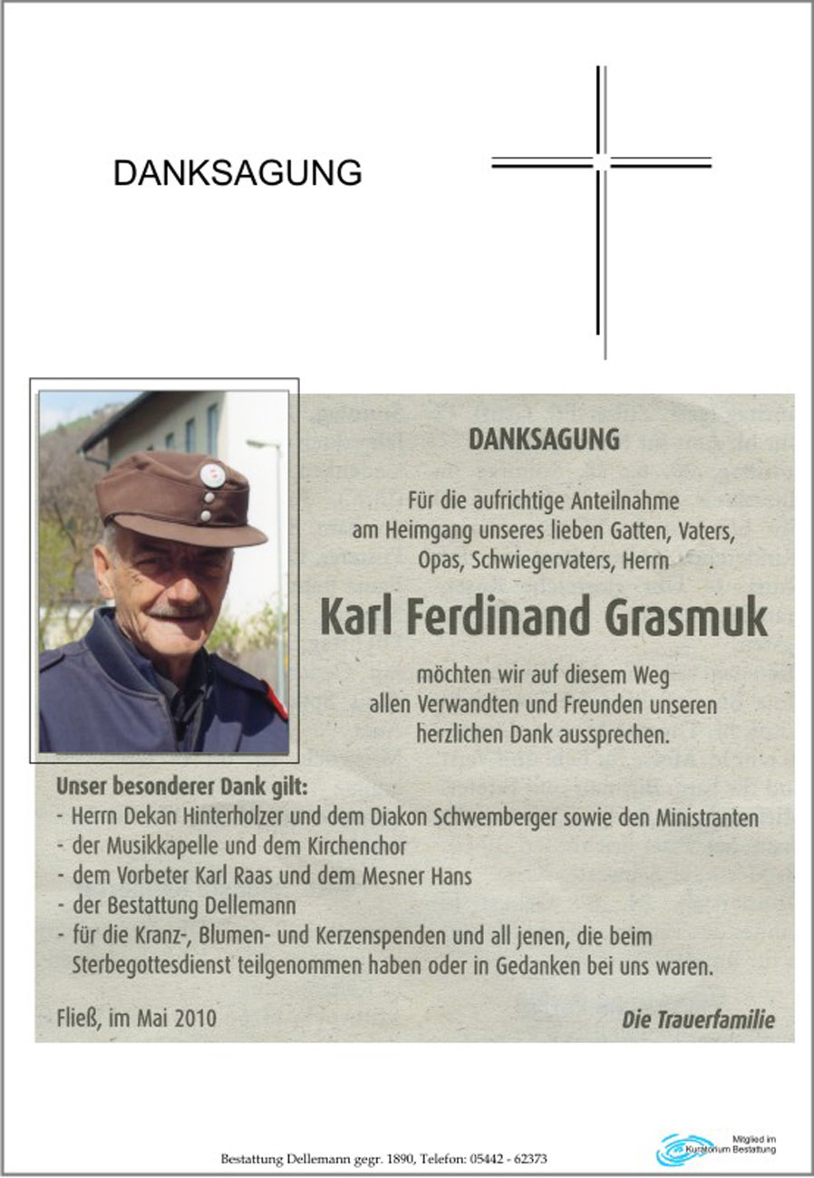   Karl Ferdinand Grasmuk