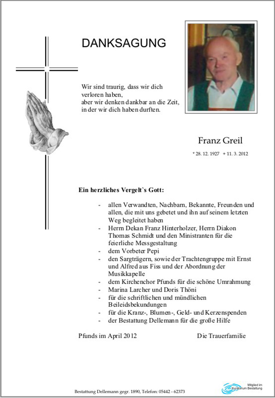   Franz Greil