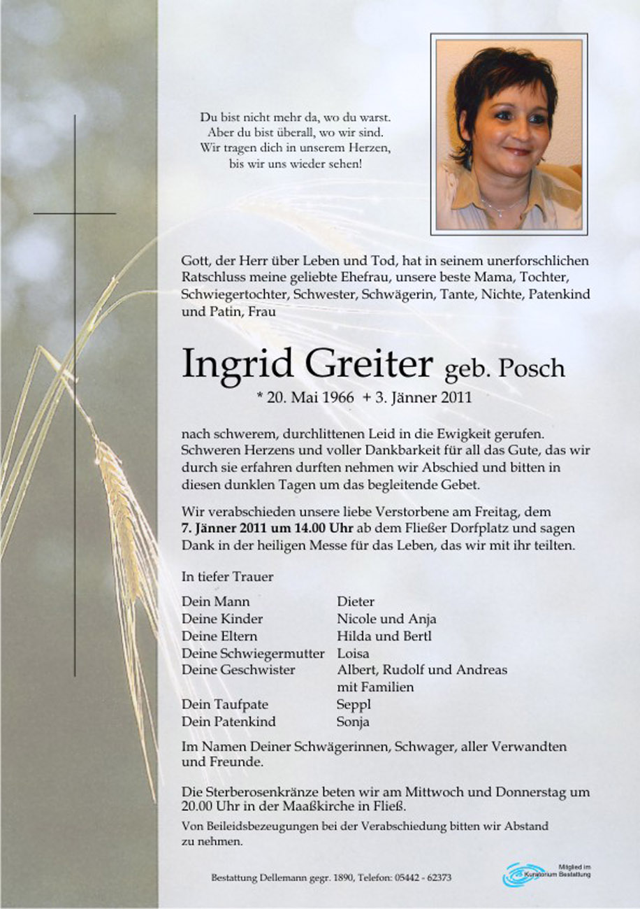   Ingrid Greiter