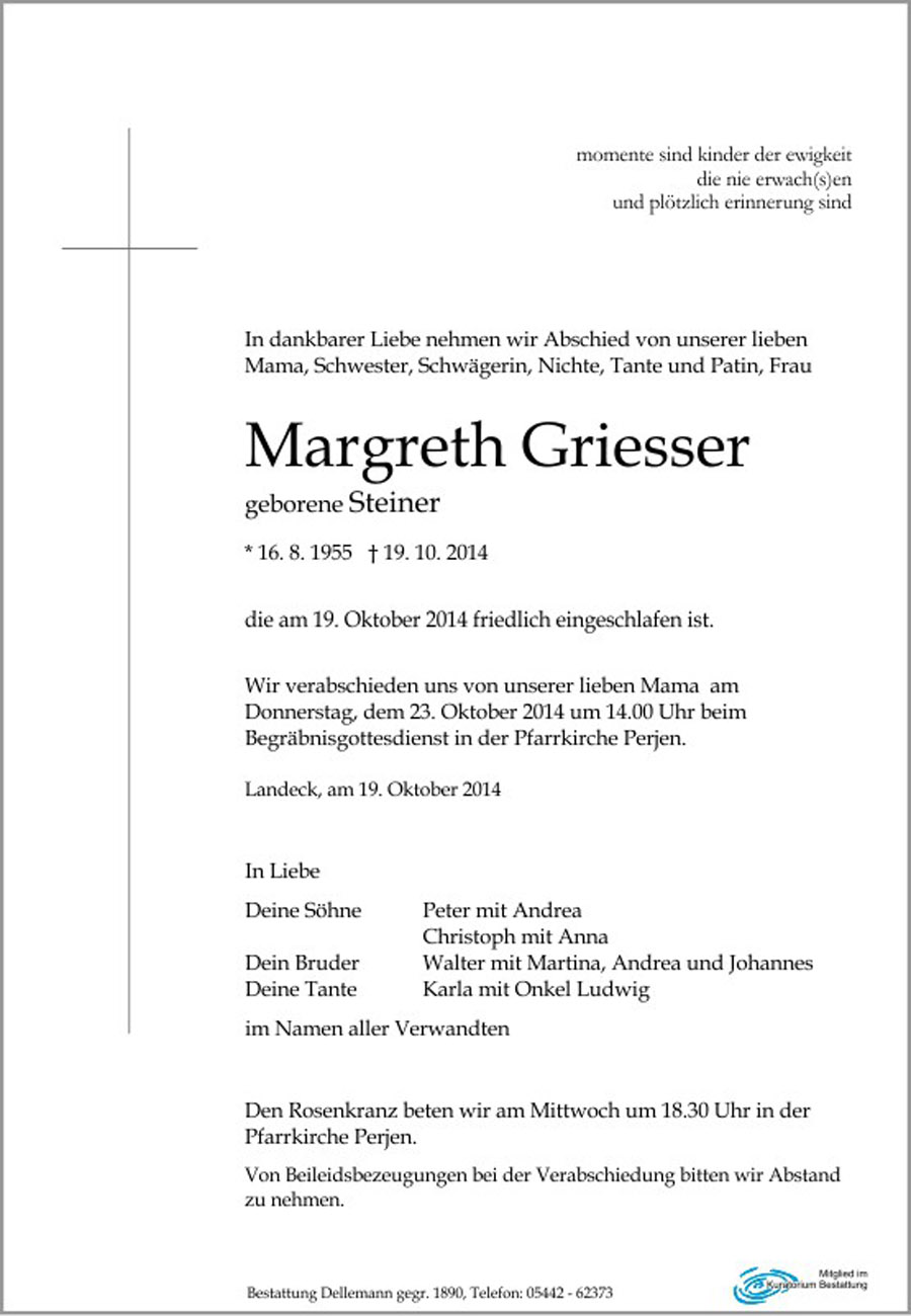 Margreth Griesser 