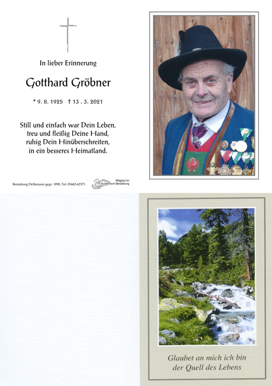 Gotthard Gröbner 