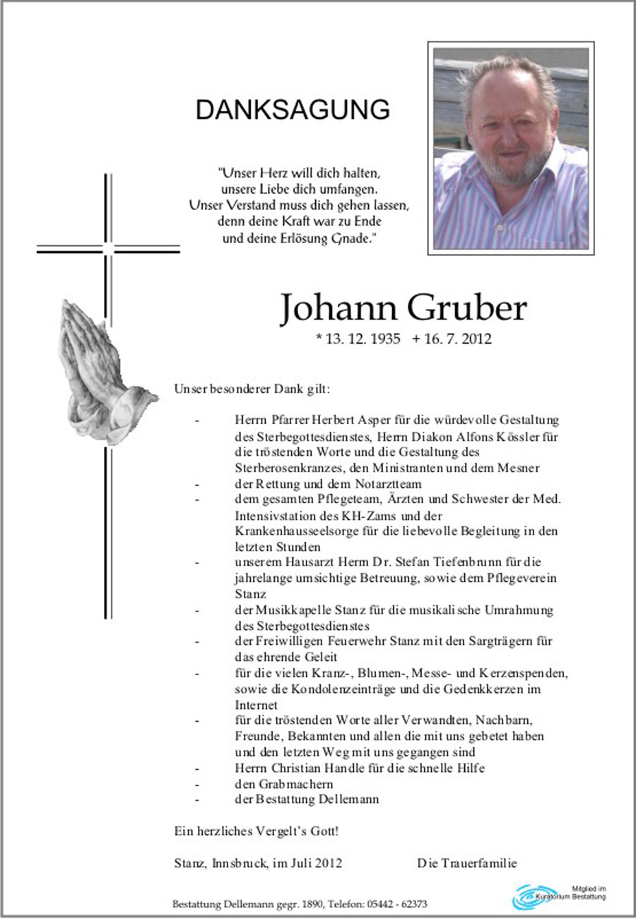   Johann Gruber