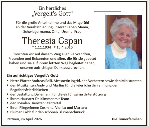 Theresia Gspan 
