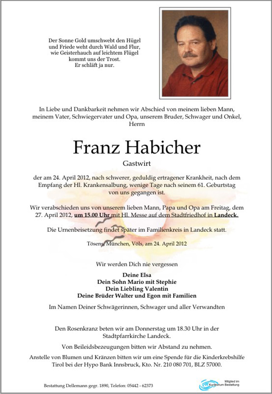   Franz Habicher