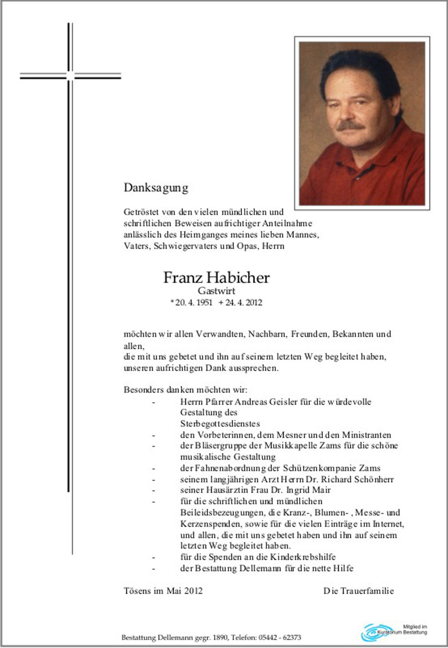   Franz Habicher