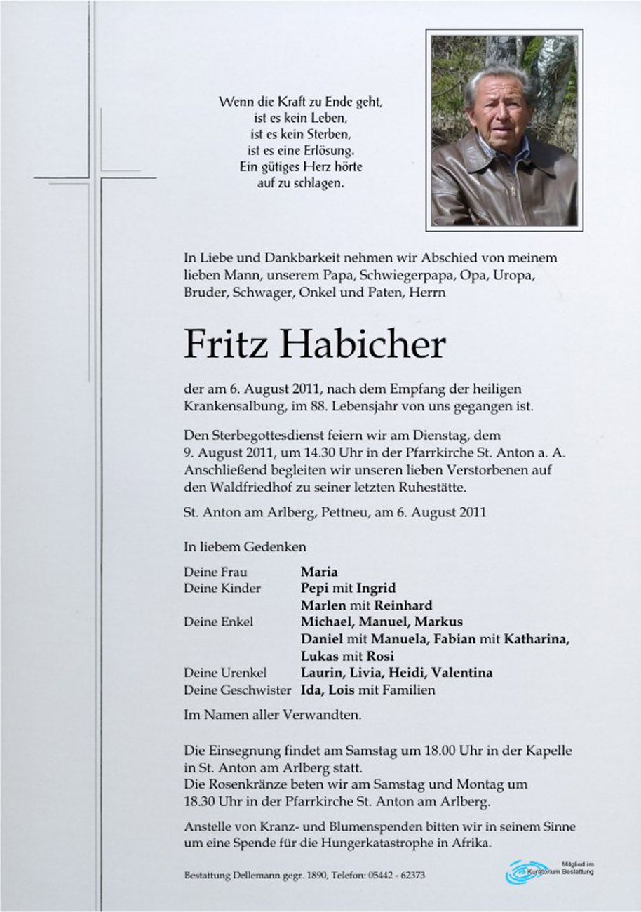   Fritz Habicher