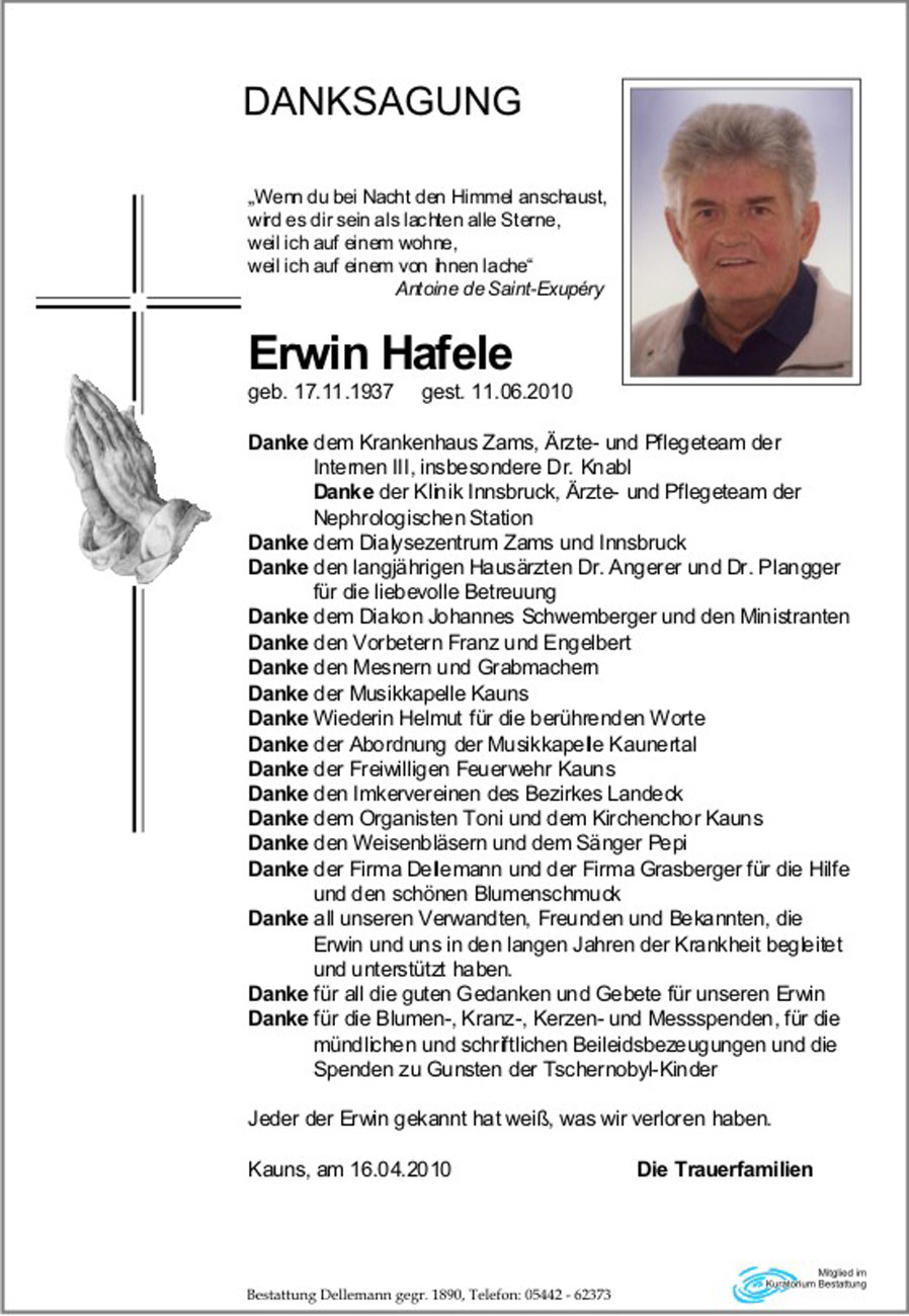   Erwin Hafele
